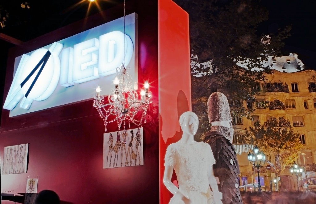 IED Barcelona stand, The Shopping Night (28 Nov 2013)